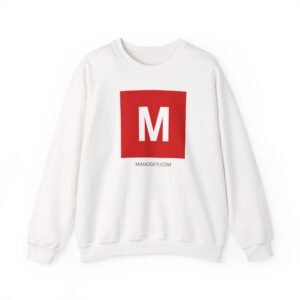 Manosity Classic M Logo Unisex Heavy Blend™ Crewneck Sweatshirt
